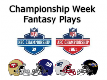 2 Mugs Fantasy Football League Plays for Championship Week